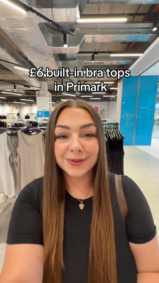 £6 built-in bra tops?! Yes please!!!! @primark