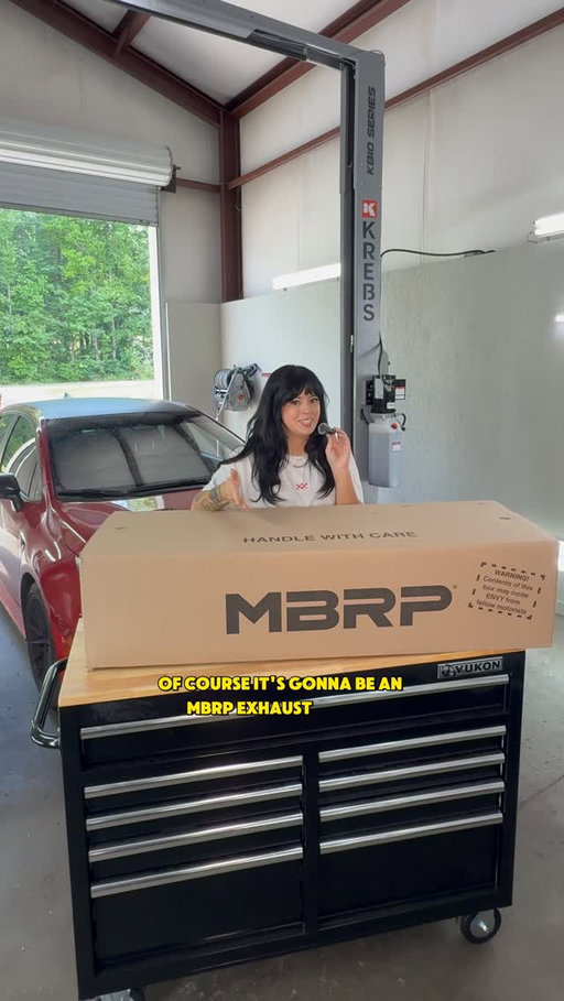 Had to surprise @colerichardz with a brand new exhaust for his GR Corolla 🤭 this was so fun and it sounds and looks so good! I really like the double exit out the middle 👹 what mod should I surprise him with next?? #grcorolla #mbrpexhaust #carexhaust #carexhaustsound