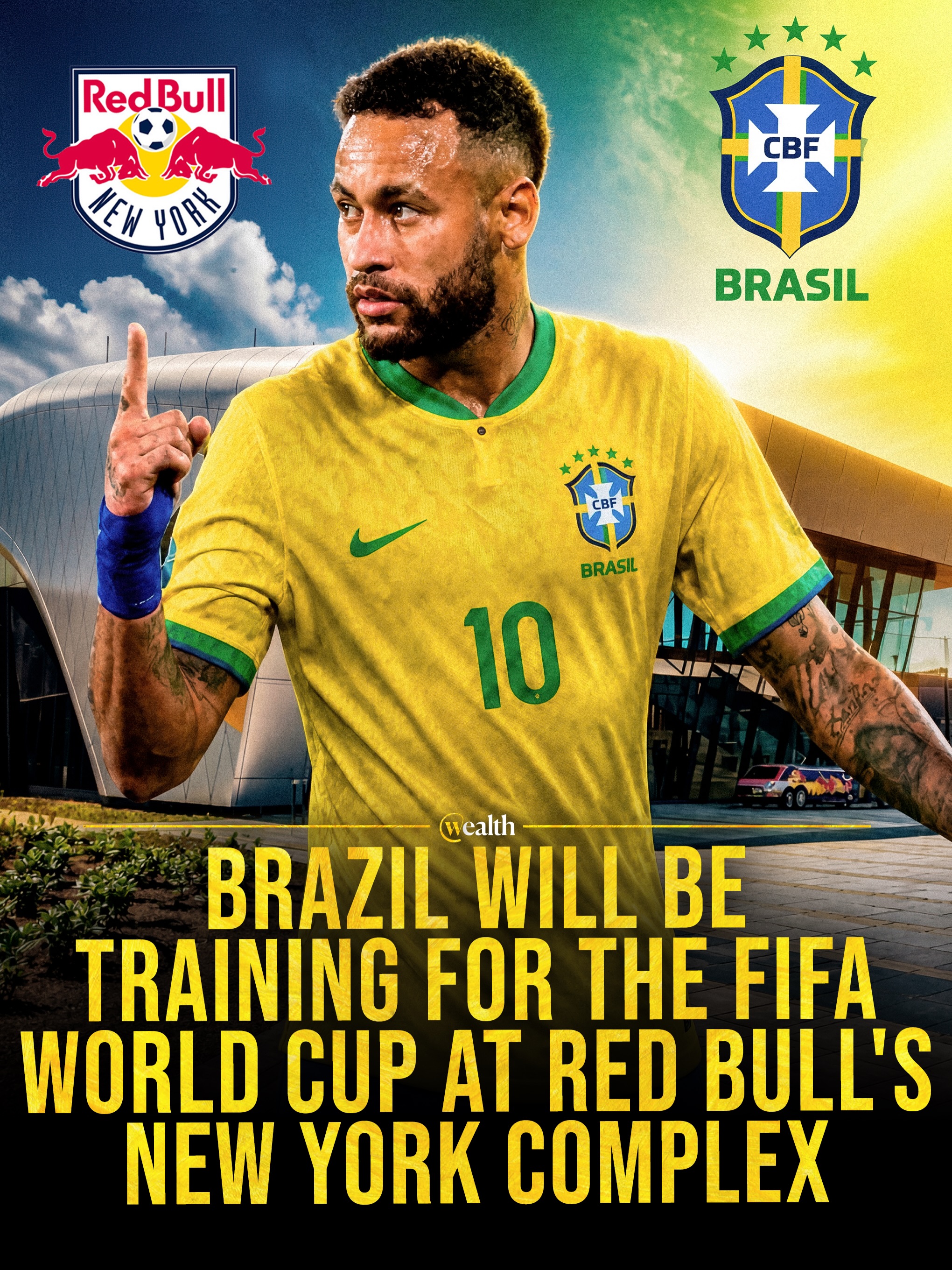 Brazil chose Red Bull New York’s Columbia Park for 2026. 🇧🇷⚽️

The CBF selected Columbia Park, Red Bull New York’s training complex in Morris Township, New Jersey, as Brazil’s team base camp for the 2026 FIFA World Cup. FIFA later listed the site among the tournament’s finalized training bases. The 80-acre facility has eight full-size fields plus gym, medical, recovery, and performance-analysis space.

Brazil is scheduled to play Group C matches in New York New Jersey, Philadelphia, and Miami, giving Carlo Ancelotti’s staff a fixed East Coast base for the opening stage of the tournament.

#Brazil #FIFAWorldCup2026 #RedBullNewYork #NewJersey #ColumbiaPark