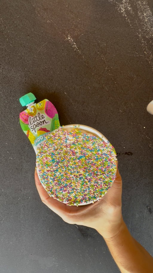 A Little Spoon dot cake is calling 📲