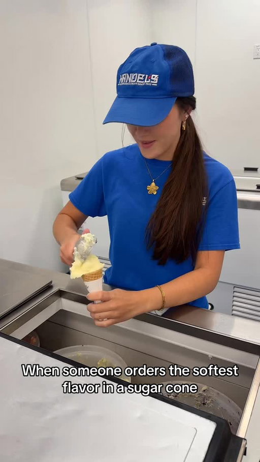 May we suggest a cup instead w/ a cone on the side?😅