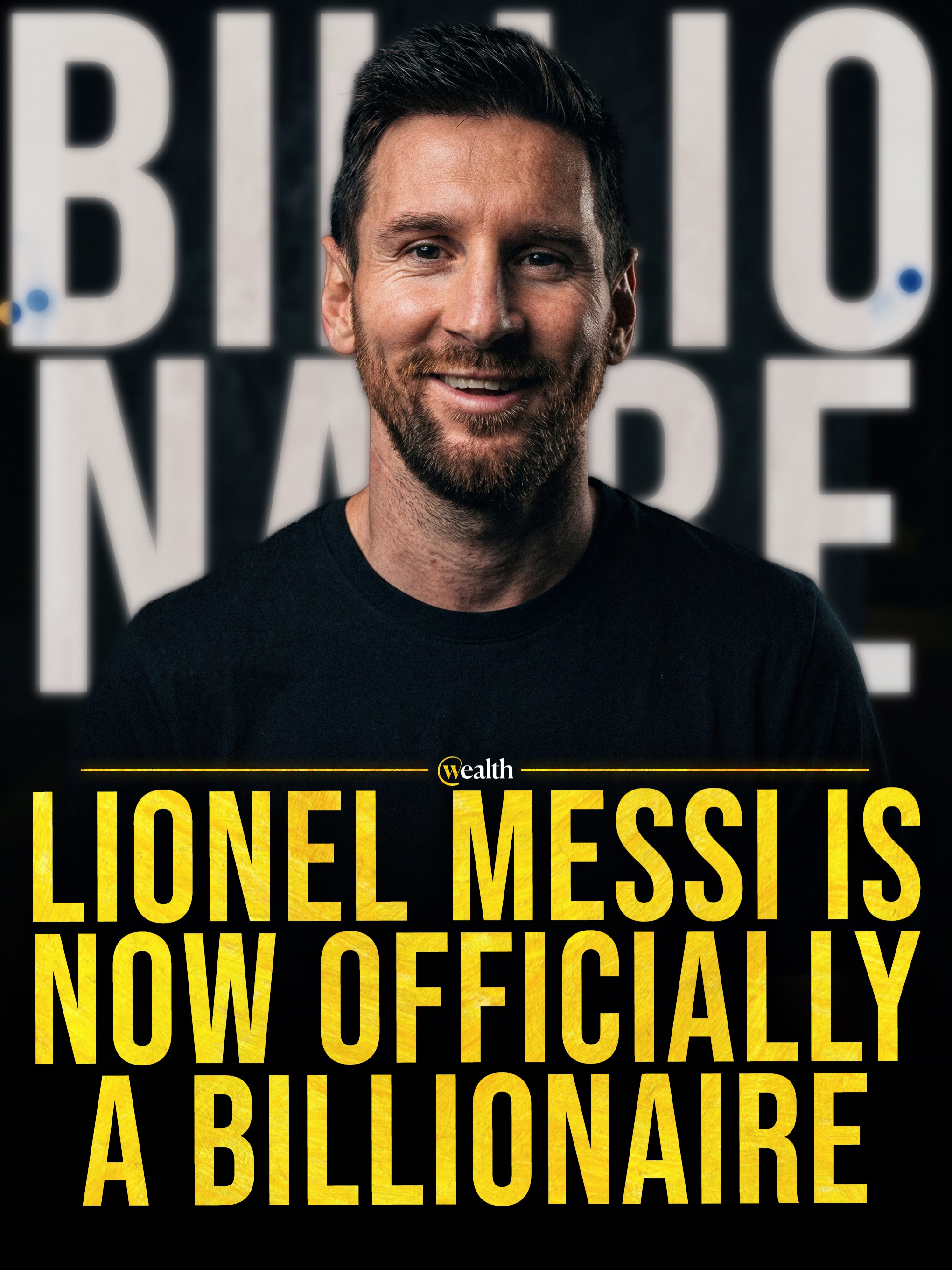 Lionel Messi has crossed the $1 billion mark. ⚽️💰

Bloomberg’s Billionaires Index put the Argentina captain and Inter Miami forward above a $1 billion net worth in May 2026. The estimate reflects career earnings built through club salaries, global sponsorships and business investments.

That milestone places Messi alongside Cristiano Ronaldo among football’s billionaire stars. It also adds a financial landmark to a career that already spans Barcelona, PSG, Inter Miami and Argentina’s 2022 World Cup title.

#LionelMessi #Football #Billionaire #InterMiami #SportsBusiness