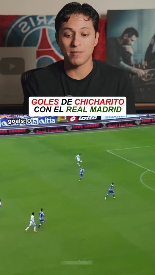 Los 9 goles de Chicharito en el Real Madrid