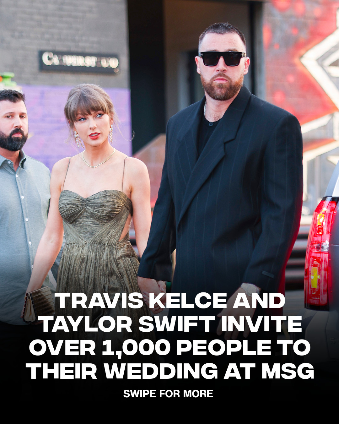 Taylor Swift and Travis Kelce are reportedly taking over Madison Square Garden on July 3, where an estimated 1,100 to 1,200 guests will witness the pair tie the knot.
ㅤ
via @gettyimages//tmz