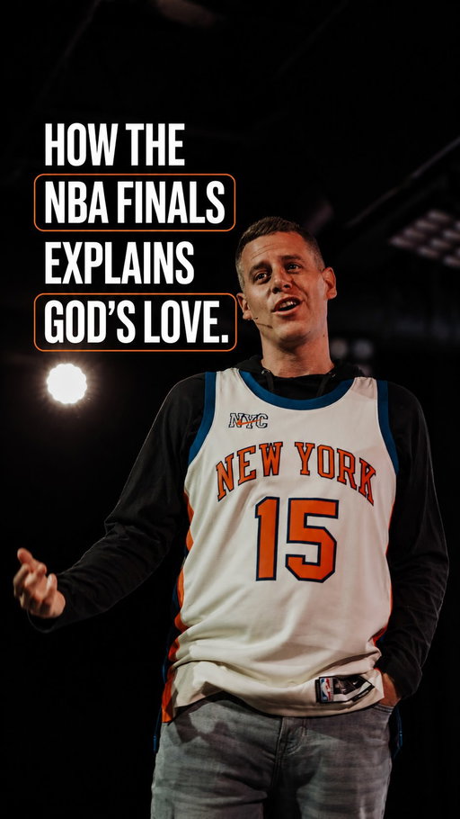 As you’re watching the NBA finals, you’re going to see is a bunch of professional athletes playing a game that’s become 2nd nature to them. 

Let their craft remind you of the nature and character of God, whose nature is Love.