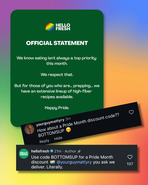 the comments cooked. 🍳 🌈