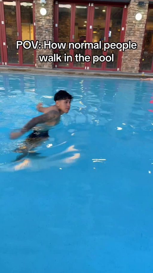 Every time in the pool 😅
Who can relate?? 

#explore #viral #relatable #pool #pov