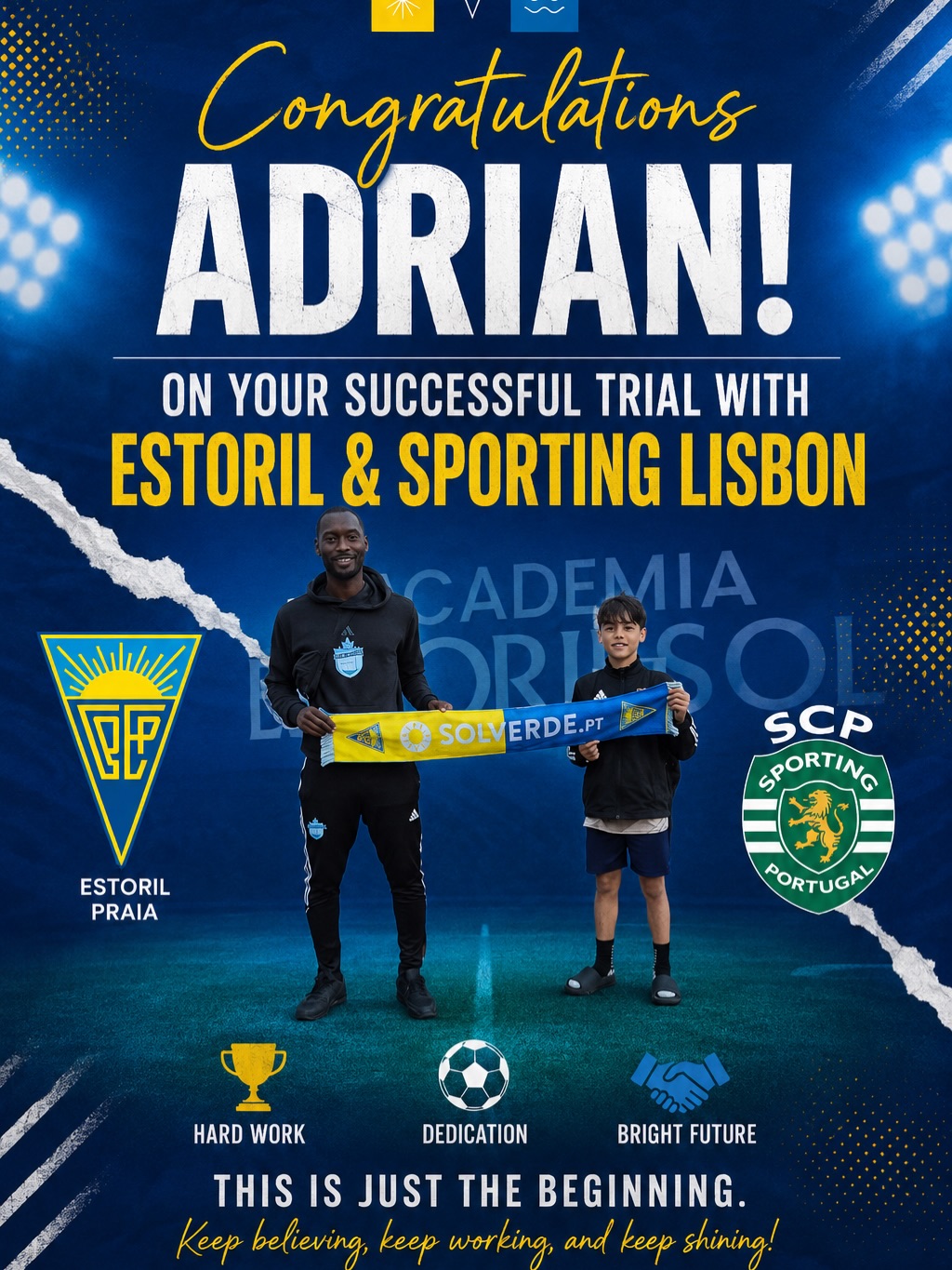 Congrats @adrian.porterr your hard work , dedication, and sacrifices are starting to pay off. 

Trial blazer 🔥📈✅🇵🇹

#soccer #football #worldcup #canada #viral