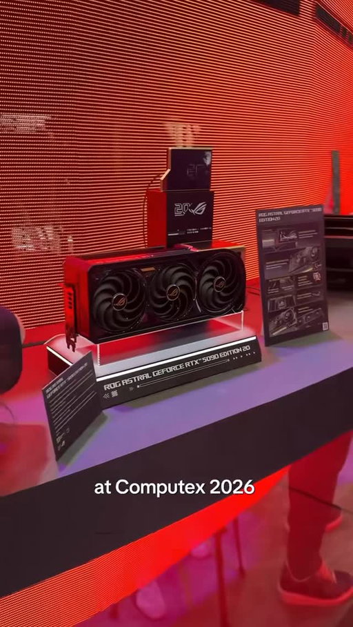Checking out the ASUS ROG 20th Anniversary Computex 2026 booth! 

#asusrog #rog #computex #computex2026 #tonytechbytes
