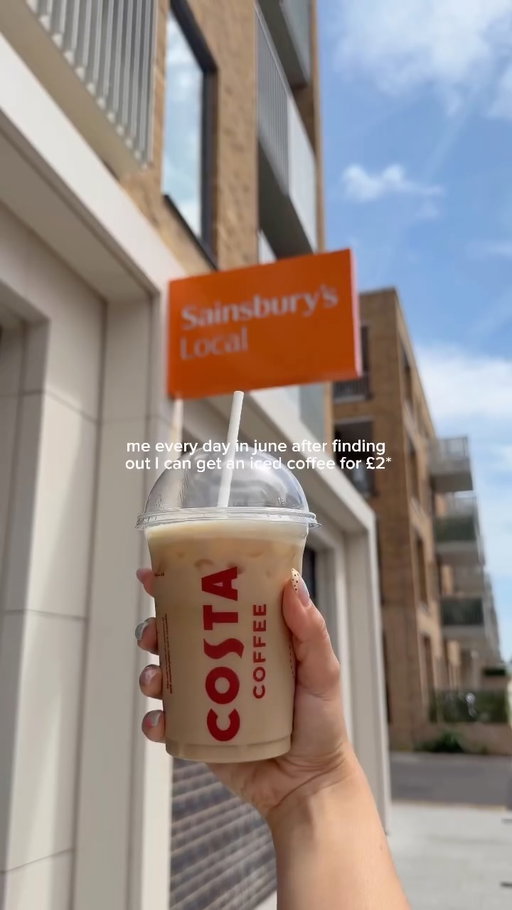 Select £2 iced coffees at participating Costa Express machines for the month of June*?? Don’t mind if I do 👀

*Available from participating Costa Express machines, from 1.6.26 to 30.6.26, subject to availability. For a full list of participating Costa Express machines please visit https://www.costa.co.uk/docs/ice-express-2pound-promo.pdf
 
Select regular sized iced drinks only. Excludes any flavoured iced lattes and iced drinks customised with flavoured syrups. Not in conjunction with any other offer. Promoter: Costa Limited
 
Full T&Cs: https://www.costa.co.uk/costa-express-ice-promotion