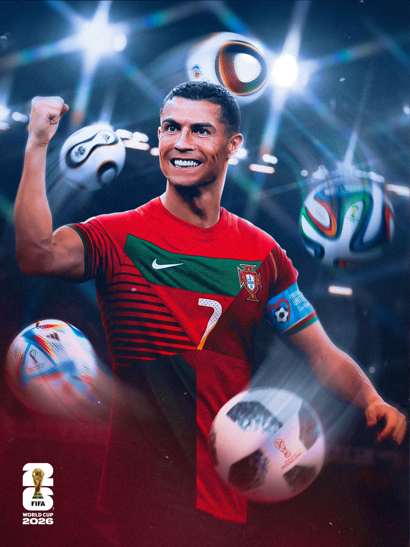 5 days to go...

Cristiano Ronaldo is the first and only man to score at 5️⃣ editions of the #FIFAWorldCup 😤