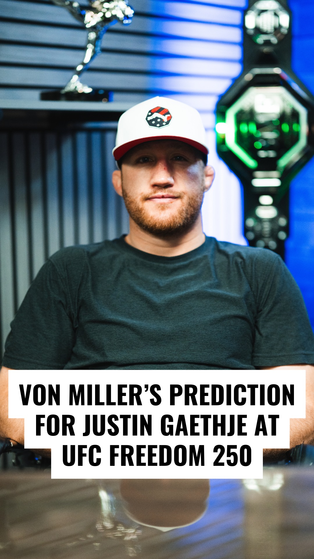 Real recognize real. 👑 @vonmiller is officially riding with @justin_gaethje for UFC Freedom 250. 💪⁠
⁠
🔥 Catch the new episode of What Hones You, available NOW. Link in bio.