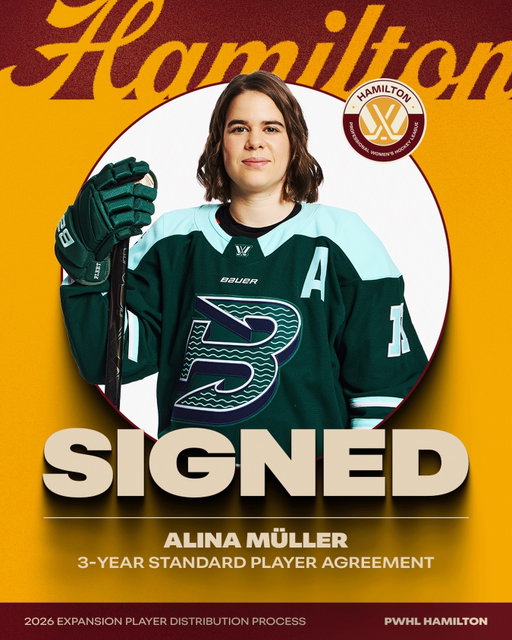 READY FOR MONEY MÜLLER MAGIC 💸
 
Alina Müller, Switzerland’s all-time leading goal scorer at the Winter Olympics and bronze medalist overtime hero, has signed a three-year Standard Player Agreement.

📰 Link in story and bio