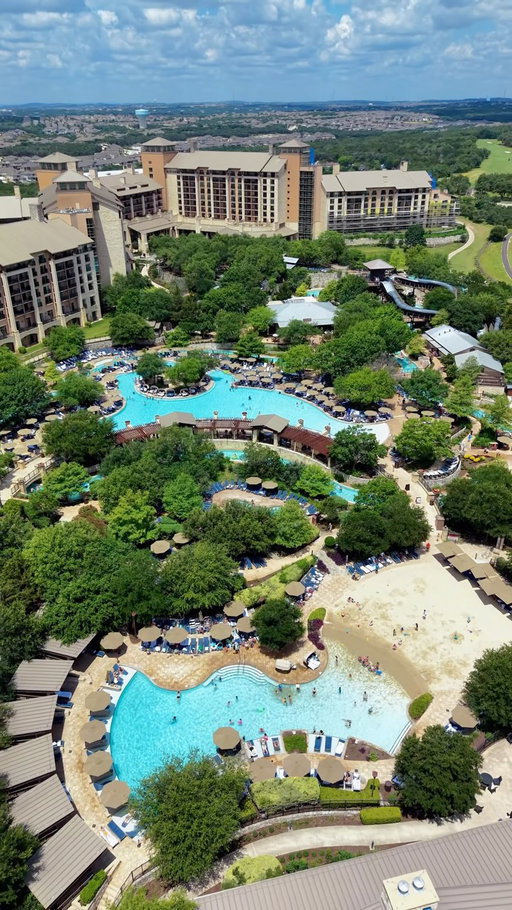 The JW Marriott San Antonio Hill Country Resort & Spa is one of Texas’ premier resort destinations and the perfect place for a family vacation, couples getaway, or staycation! 🌊 @jwsanantonio

Home to a massive 9 acre water park featuring a lazy river, waterslides, multiple pools, and private cabanas, there’s plenty of fun for guests of all ages. Families can spend the day splashing in the water park while adults can unwind at the luxurious Lantana Spa, enjoy championship golf, or relax poolside. 💦⛳🧖‍♀️

With eight on site restaurants and enough amenities to fill an entire vacation, this Hill Country resort truly offers something for everyone. It’s the kind of place where you can check in, settle in, and never need to leave the property!

#sanantonio #texastravel #texasresort #exploretexas #texasvacation