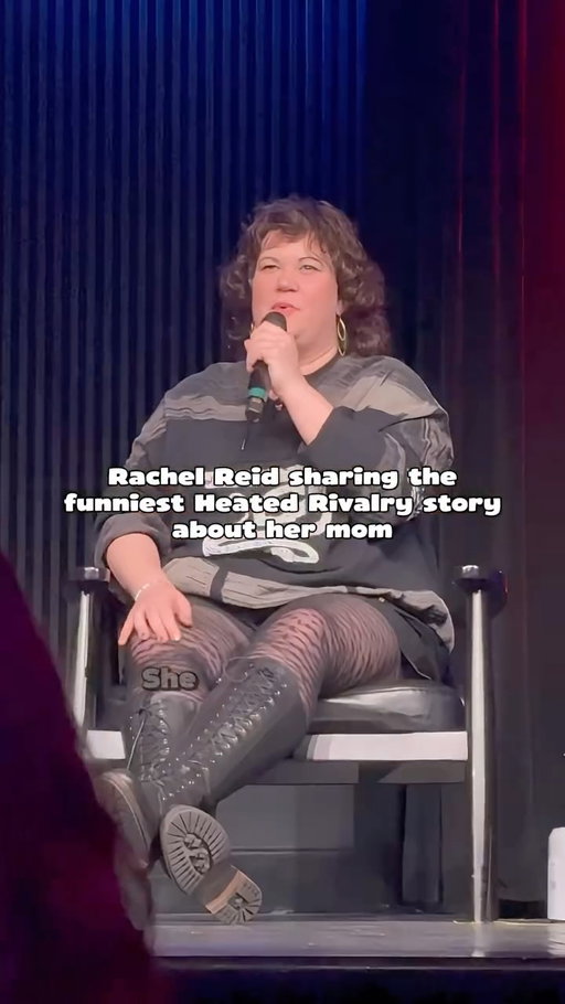 Rachel Reid telling the funniest story about her mom being a Scott & Kip fan. Heated Rivalry moms are built different.

🎥 Rachel Reid - Let Us Play - June 2, 2026 - Toronto