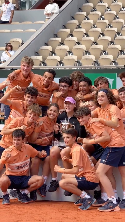 Teenagers 🧡

#RolandGarros