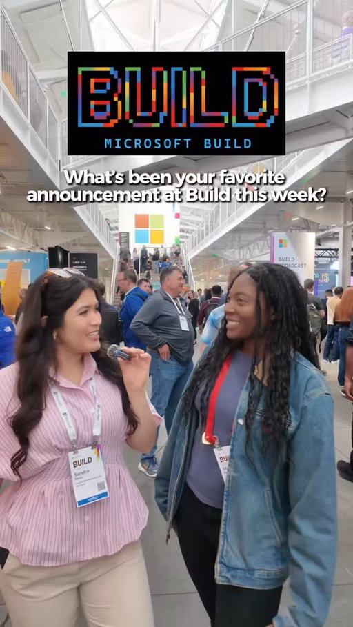 Asked a fellow Microsoft creator @maya_loves_code what her favorite #MSBuild announcement was 🎤

@github just dropped the Github Copilot app, built for agent-driven development, the one place to run parallel AI agents, manage your repos, PRs, and full dev lifecycle 🤖⚡

Shoutout to all the @microsoftdeveloper creators because this week has been everything 🫶🏽
.
.
#msbuild #microsoftcreator #githubcopilot #womenintech