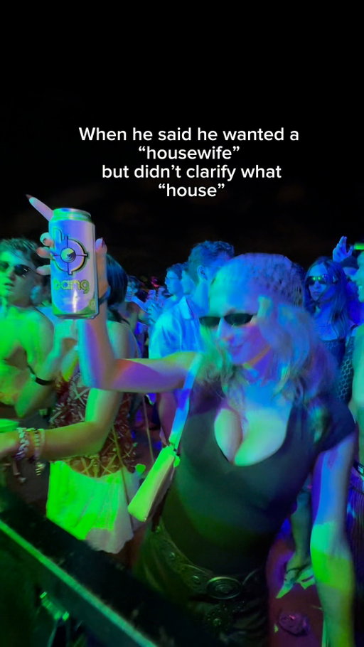 he didn’t specify which house🤣