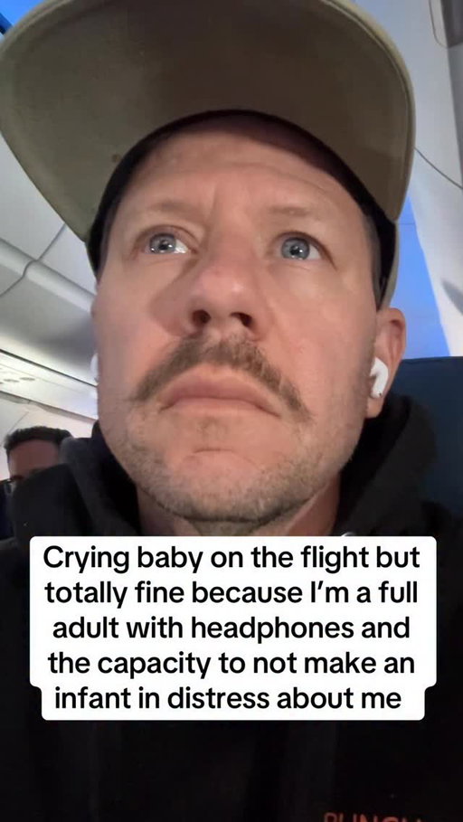 Babies put the public in public transportation…. #parents #travel #airplane #baby #comedian