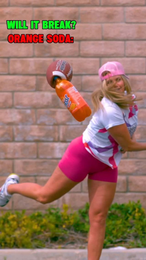 Will my 🏈 throw break it⁉️with tosses from @brianagaskill24 what items should we try next??

🎥 @legendaryshots