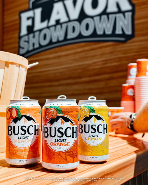 Stop by Busch Country in Ascend park TODAY at #CMAfest to sample THREE of our Busch Light flavors and vote for your favorite!

Or drop a 🍑, 🍋 or 🍊in the comments to let us know which one you’d want to try!