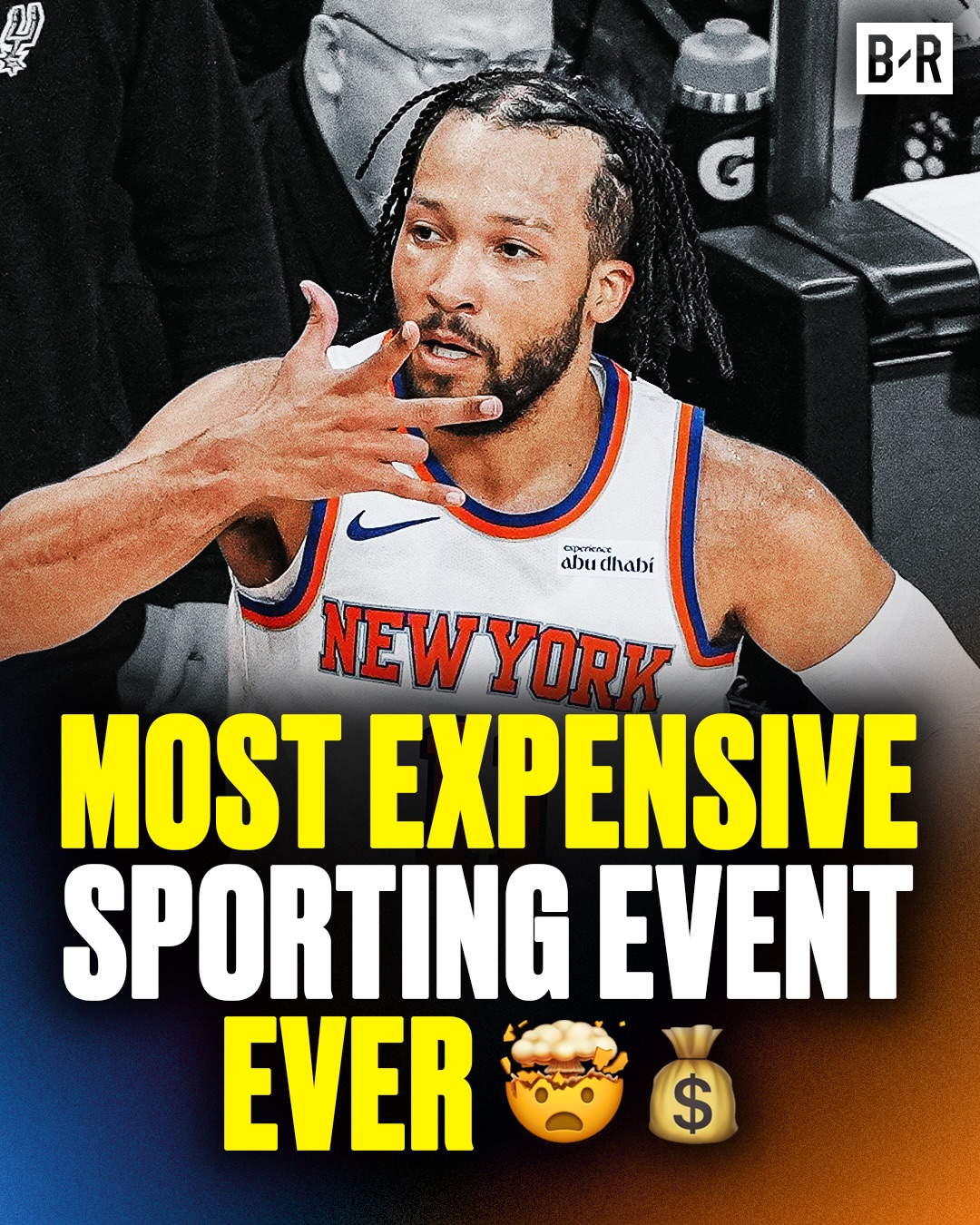 Game 3 of the NBA Finals at Madison Square Garden is on track to become the most expensive sporting event on record 😳

The get-in price is already over $10,000... and it’s still going up 🤯

(via @yahoosports, @gametimeapp)
