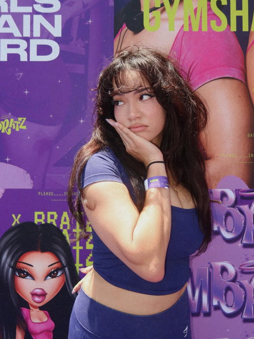 Feeling like a real bratz doll today at the GymBratz event #sponsored