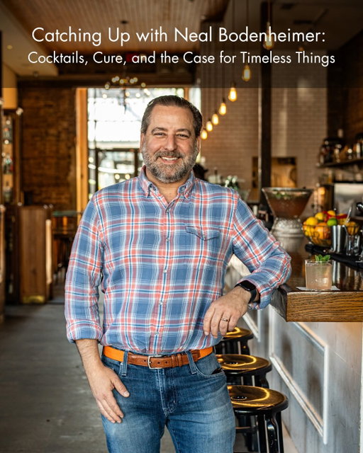 New. On. The. Blog.

I was so honored to sit down with cocktail and hospitality legend Neal Bodenheimer in the courtyard at Cure a few weeks ago. I’ve been inspired by his book, his establishments, and his overall commitment and leadership to the beverage community in New Orleans ever since hearing him speak at the New Orleans Book Festival at Tulane. We talk about the early days at Cure, the non-alcoholic movement, what he’s drinking right now, and his favorite places to eat and drink in New Orlean (and more)!

Thank you so much for your time, Neal. 

I’ll see y’all soon at Cure.

Link in stories and bio!

@nealbodie @curenola
