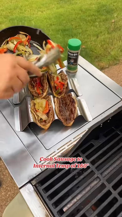 Grilled Sausage Tacos 🔥🔥
#grill #Tacos #BacktoTheClassics #danospartner