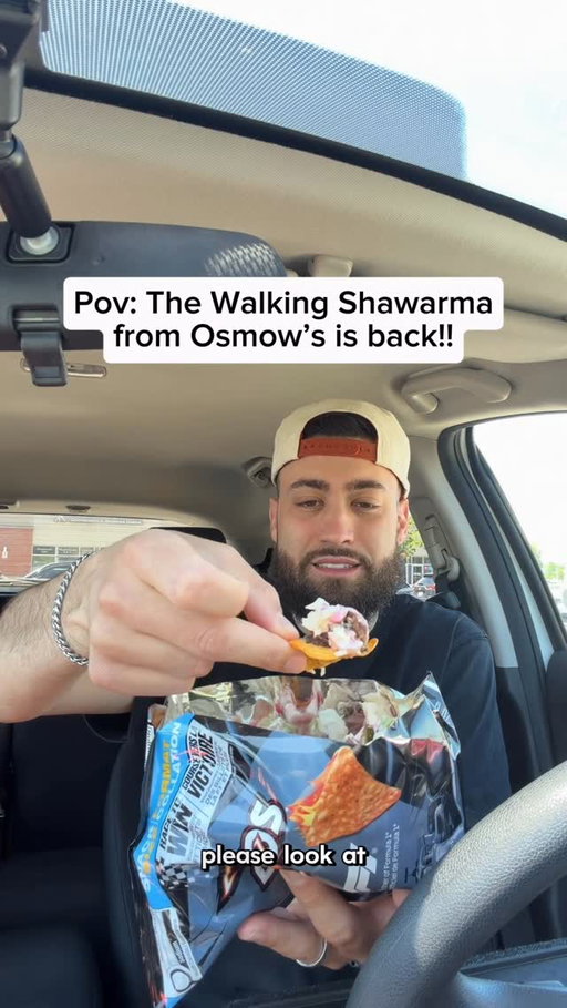 The Walking Shawarma is BACK 🤤🤩