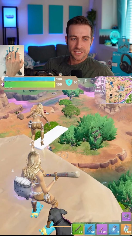 Who did it better?? favorite part of the new fortnite update #fortnite #fortniteclips #fortniteupdate #fortnitedaily #fortnitefunny