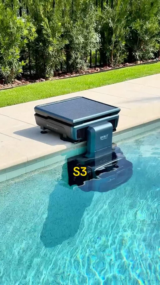 i let this thing clean my entire pool by itself... and it climbs the walls 🤯 been using wybot for a while now and i genuinely love them. 🔗 in my bio if you wanna check out the s3

@wybot_official 
#wybot #wybots3 #wybotpoolrobot #tech #gadget