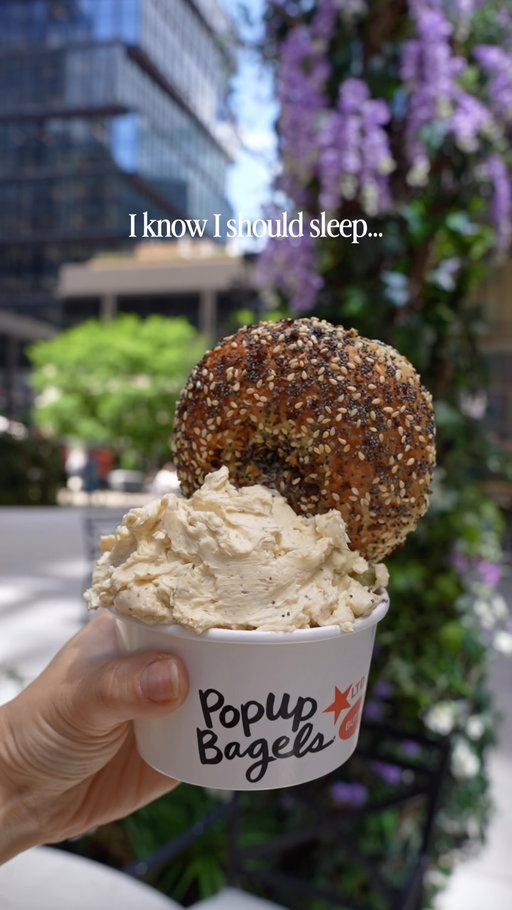 LIMITED EDITION✨ @grillospickles HOT PICKLE BUTTER AT POPUP BAGELS 🥯 @popupbagels 

The chewy inside, crisp outside popup bagel pairs PERFECTLY with the limited edition creamy hot pickle butter 🧈 only available until June 10! Check out their location in Seaport to try this butter before this special ends!

📍70 Pier 4 Blvd. Boston, MA

#bostonfoodgram #bostonfood #popupbagels
