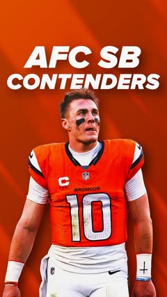 Top 5 Super Bowl Contenders in the AFC 🏆

#nfl #nflfootball #nflnews