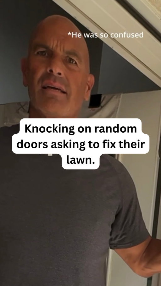 I do NOT like knocking doors. 😵‍💫

But we are about to turn this lawn around. 👌🏼💯