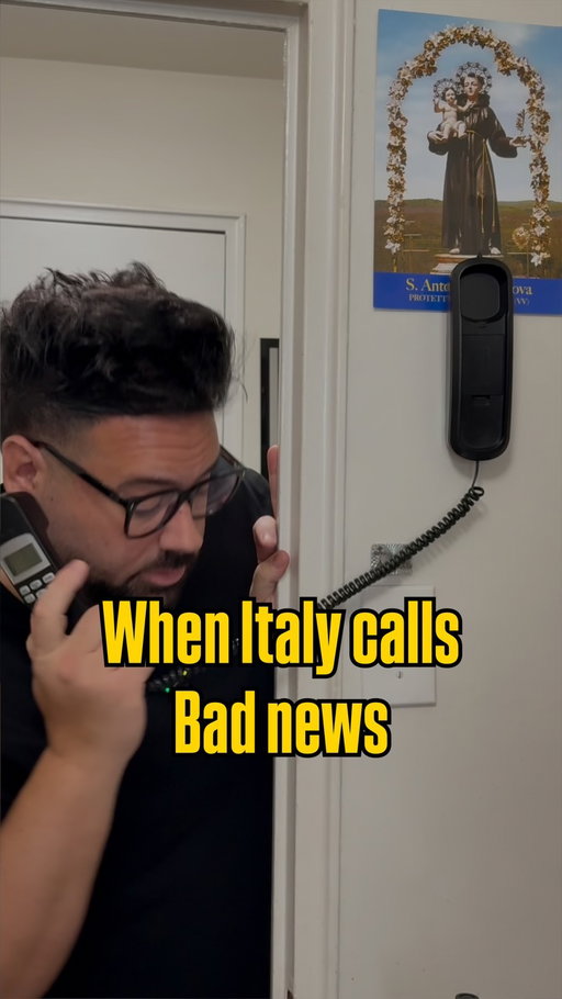When Italy calls bad news…
@frankspadone @cosimotucci 

#comedy #sketch #italian #ethnic #funnyvideos