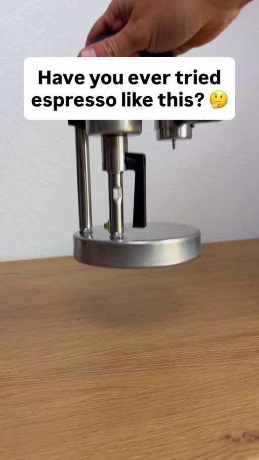 Crazy way to make espresso