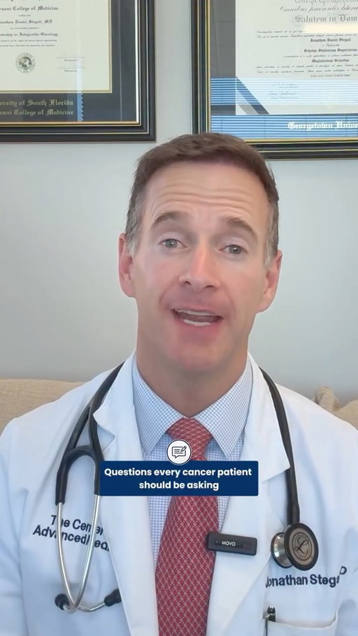 These are the questions every cancer patient should be asking.

One of the biggest mistakes patients make is assuming they shouldn’t ask too many questions.

The reality is that understanding your treatment, your labs, your options, and your overall health can help you become a more informed participant in your care.

In this video, I share some of the questions I wish more patients would bring to their oncology appointments—from immune function and inflammation to nutrition, vitamin D, treatment response, and quality of life.

The goal isn’t to challenge your doctor.

The goal is to better understand your treatment plan and make sure every aspect of your health is being considered.

If you could ask your oncologist one question and get a completely honest answer, what would it be?
