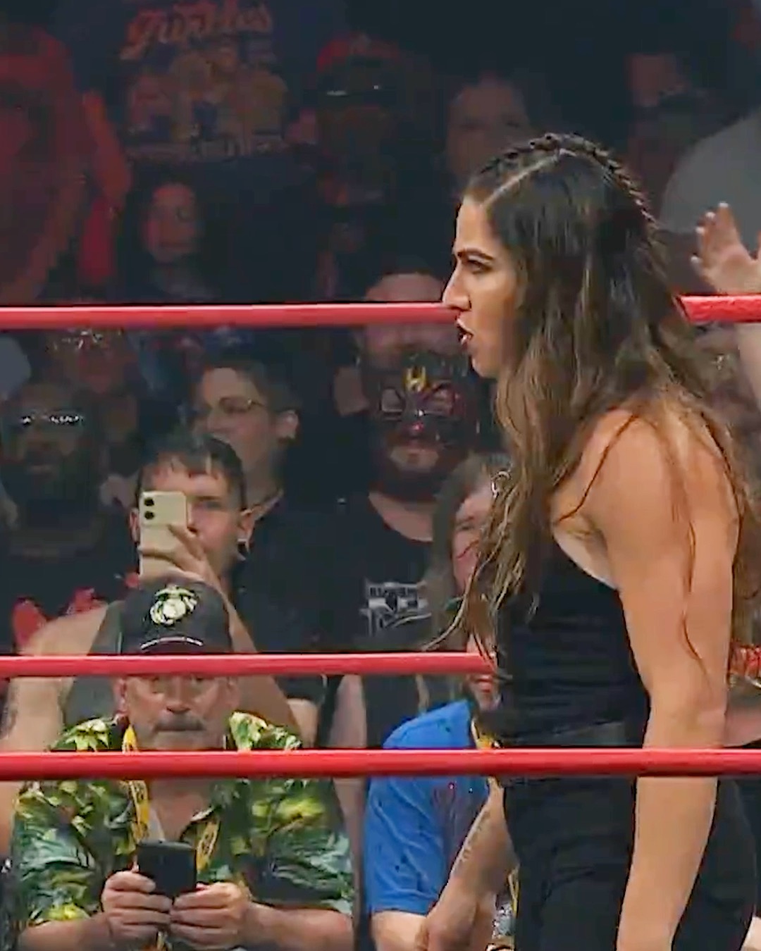 @MarinaShafir is NOT playing around 😳

#AEWCollision is LIVE Nationwide on TNT & streaming on HBO Max!