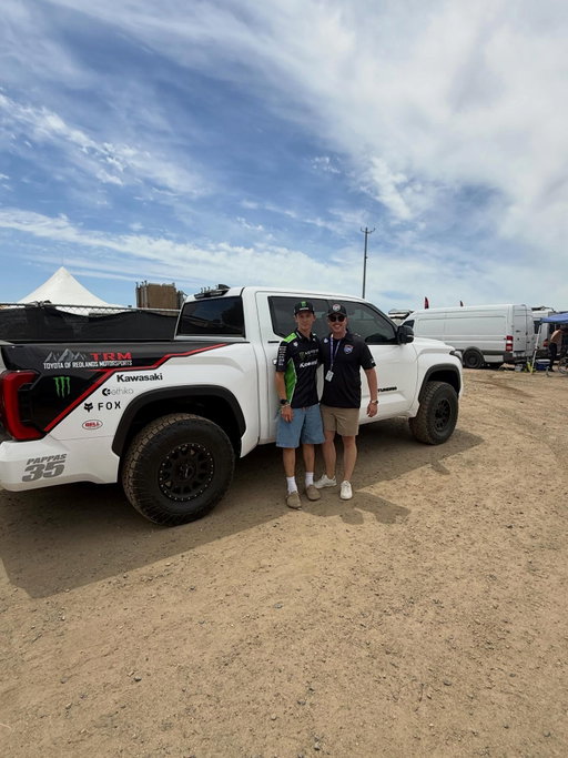 Huge thank you to Paul and Cory over at @toyotaredlandsmotorsports for hooking me up with this sick new truck. Thank you guys so much !! 
@pauldsmith 
@heater_co