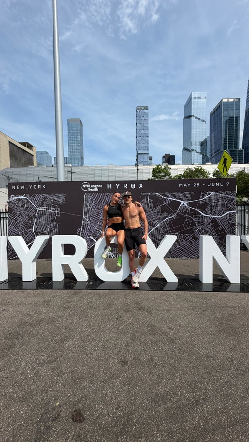 This is your sign to sign up for the race!! Such an amazing day!! @hyroxamerica @kylemassi_ 

Full race footage coming soon