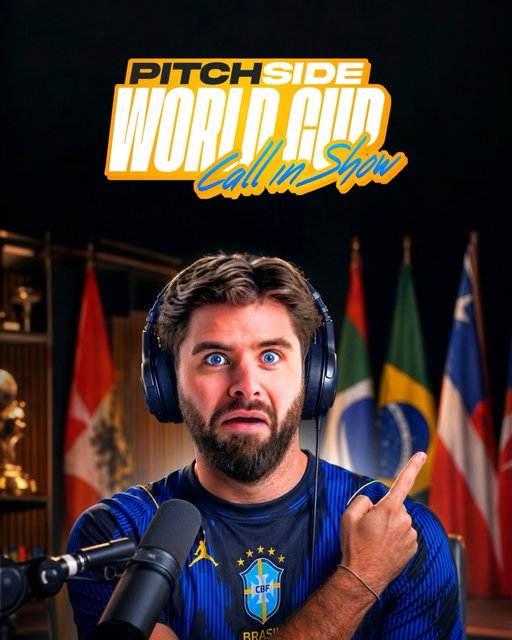 The World Cup Call In Show! 🇺🇸📞

Every week throughout the World Cup, Tom Garratt will be taking your calls.

Predictions. Hot takes. Meltdowns. Delusion. Whatever you’ve got, bring it.

We’ll post a Discord link every Monday on X and IG with details so you can find out how to join the action.

The floor is yours 🫵