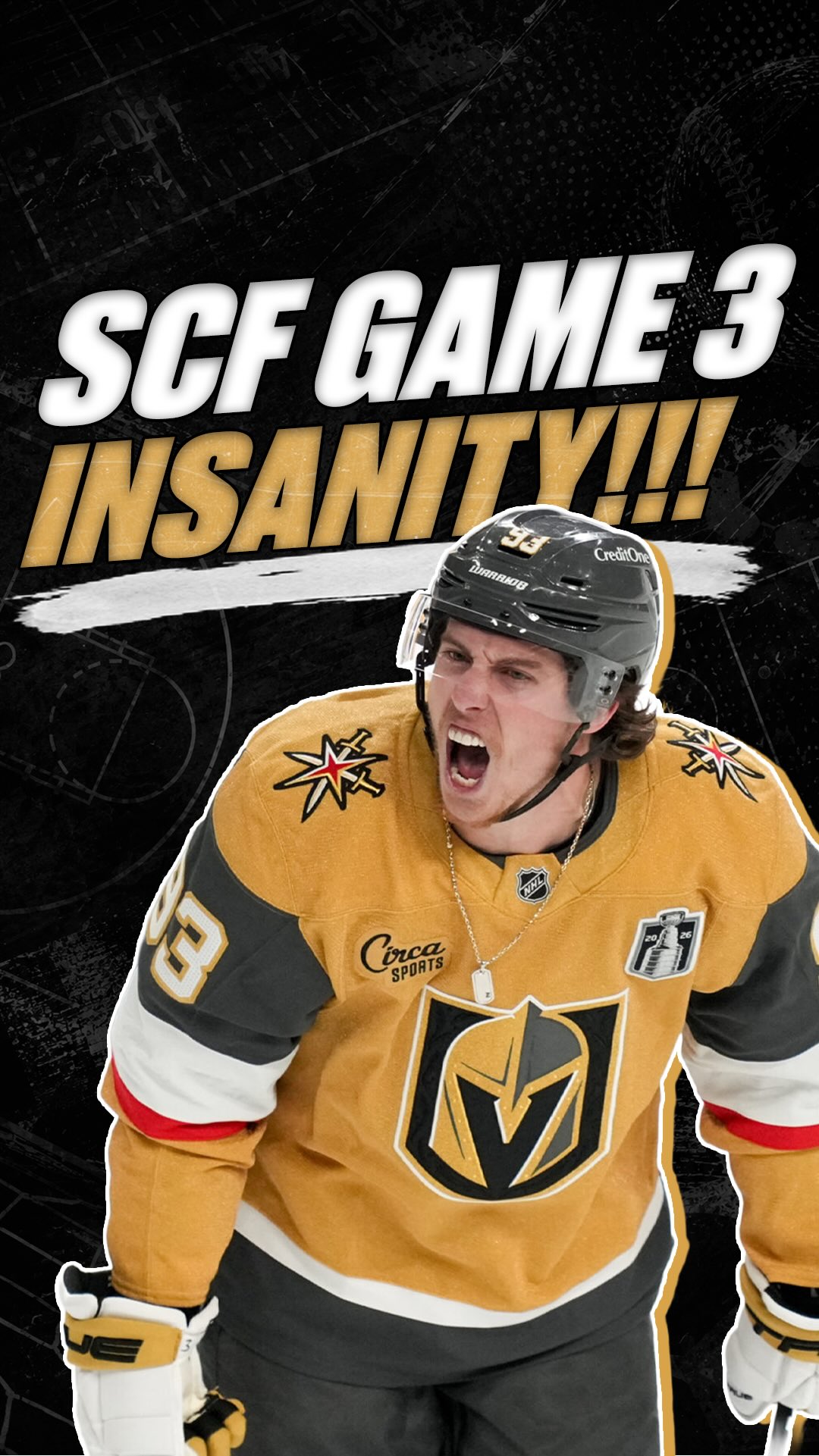 Game 3 of the Stanley Cup finals was absolute INSANITY. Goals called back, own goals, 9 total goals scored, and 2 Stanley Cup Finals records broken. 

I feel bad for the people not watching this

#StanleyCup #StanleyCupFinals