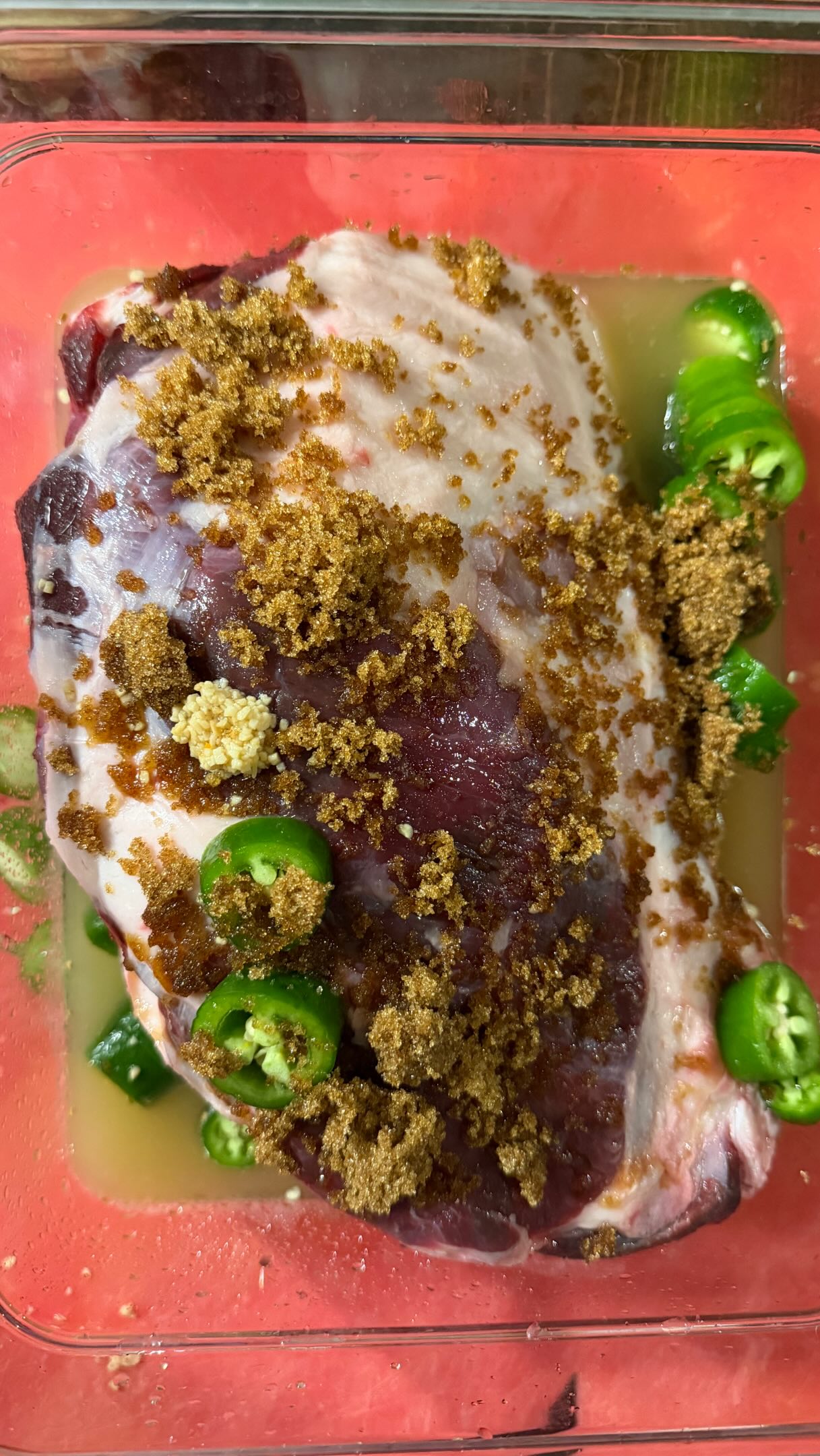 My friend @jennrivet_ showed us how to cook bear on the @traegergrills and made us a delicious dinner at bear camp!

Ingredients for 48 hour marinade for “Jenn’s Smoked Bear Ham.” All amounts are approximate and up to your taste and size of the ham. 

• Enough Pineapple Juice & water (3:1 or so) to cover the ham
• 1/2 C vinegar 
• 2-3 Jalapeños, sliced 
• 4 T Minced Garlic
• 2 T whole peppercorns 
• 1 Cup Brown sugar
• Meat Church Holy Voodoo to taste

Make sure you cook bear to at least 165° to kill any trichinella.

I’m very excited to be bringing Bear meat back to Texas to put this on our YouTube channel coming soon!