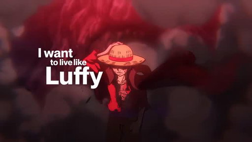I want to live like Luffy🏴‍☠️

“As long as im alive i have infinite chances”