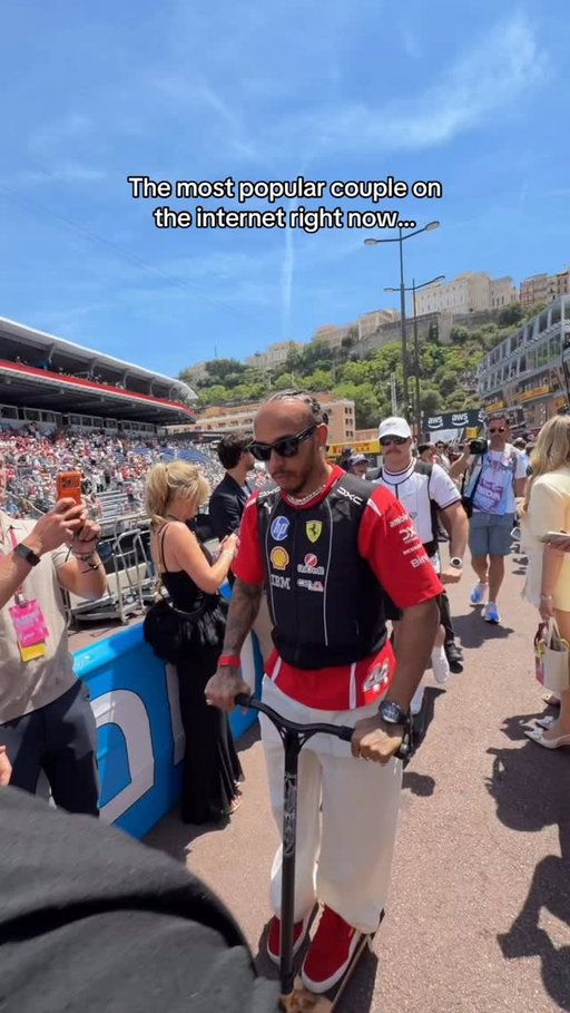 How @lewishamilton & @kimkardashian arrived to the Monaco Grand Prix 😮‍💨🤌🏻

#lewishamilton #kimkardashian #monaco