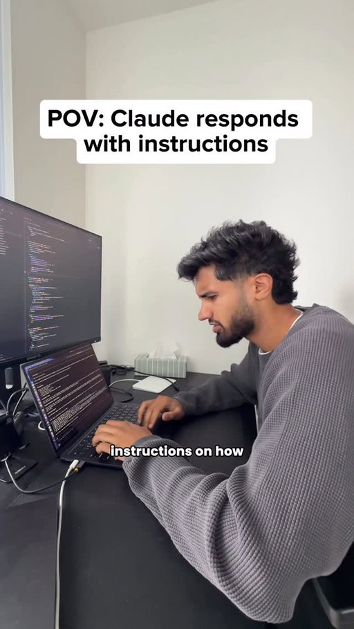 bro thinks this is a partnership #fyp #cs #ai