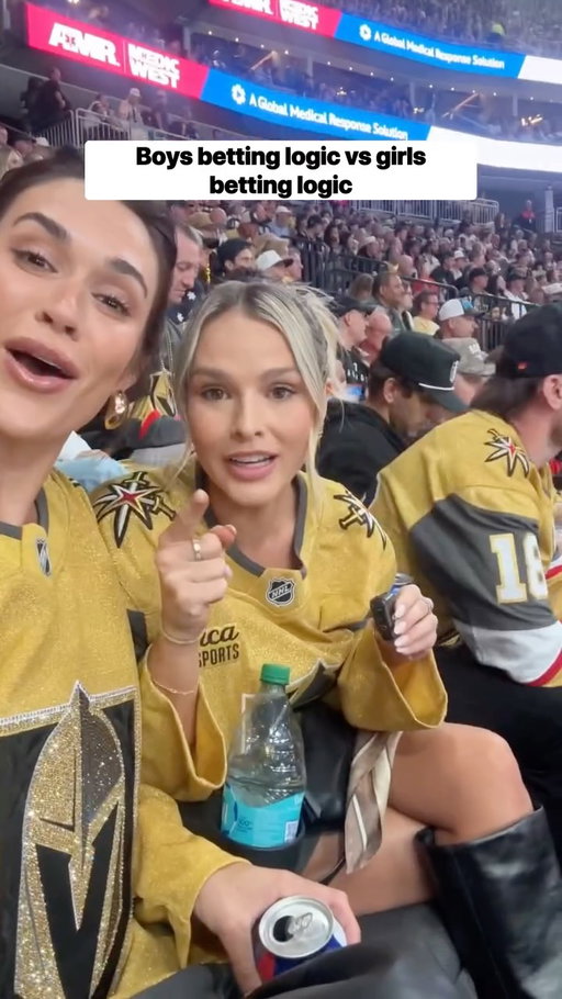 Girl math the @vegasgoldenknights are winning the cup. Tell me im wrong #knights #goldenknights #nhl #hockey