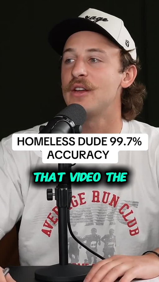 Homeless dude 99.7% accuracy! 

@grantcardone 

##pointerbros##pointerbrothers#mywifesboyfriendpodcastmwb