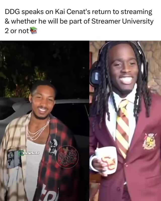 #DDG speaks on if he is going to be attending Kai Cenat’s “Streamer University 2” or not this year 📚 

#clips #viral #explore #explorepage